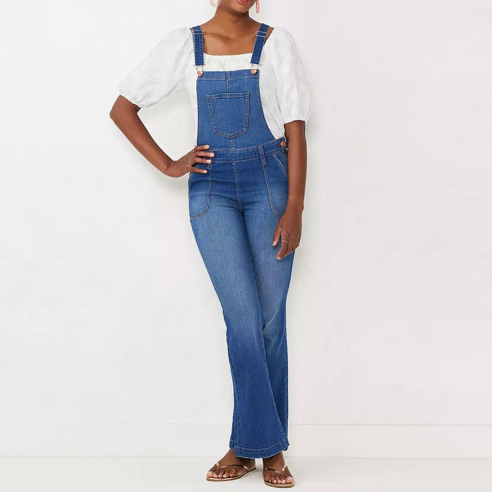 LC Lauren Conrad Denim Overalls